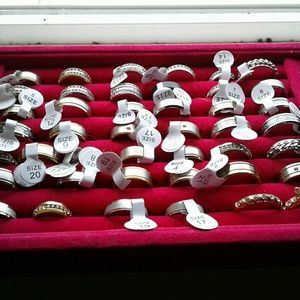 High Quality stainless steel jewel Rings